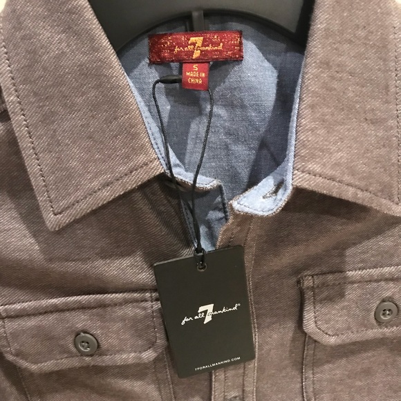 Boys 7 for all mankind button down - Picture 4 of 6